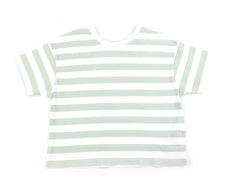 Name It silt green stribet short boxy top